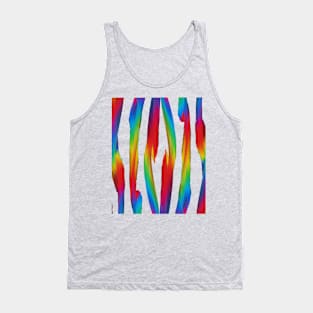 Vertical Abstract lines Tank Top